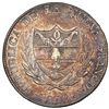 Image 1 : Bogota, Colombia, 8 reales, 1847, small diameter, NGC AU 53.