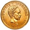 Image 1 : Cuba (struck at the Philadelphia Mint), gold 10 pesos, 1915, Jose Marti, NGC MS 61.