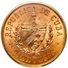 Image 2 : Cuba (struck at the Philadelphia Mint), gold 10 pesos, 1916, Jose Marti, PCGS MS61.