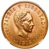 Image 1 : Cuba (struck at the Philadelphia Mint), gold 5 pesos, 1915 Jose Marti, NGC MS 63.