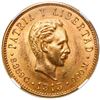 Image 1 : Cuba (struck at the Philadelphia Mint), gold 5 pesos, 1915 Jose Marti, NGC MS 62.