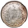 Image 2 : Cuba, "souvenir" peso, 1897, Type II (star below baseline of 97), NGC MS 62.