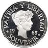 Image 1 : Cuba, proof silver "souvenir" peso (Bay of Pigs exile issue), 1965, lettered edge, NGC PF 67 Ultra C