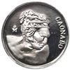 Image 1 : Dominican Republic (struck at the Mexico City mint), silver proof 1 centavo (off-metal strike), 1984