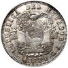 Image 2 : Quito, Ecuador, 5 francos, 1858 GJ, PCGS AU53, ex-Eldorado.