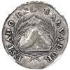 Image 1 : San Salvador, El Salvador, provisional 1 real, 1833, ESTADO DEL SALVADOR, rare, NGC XF 45 ("top po