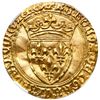 Image 1 : France, gold ecu d'or, Charles VI (1380-1422), no dots below letters, NGC MS 62.