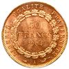 Image 2 : France (Paris mint), gold 50 francs, 1904-A, angel writing on tablet, PCGS MS64.