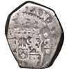 Image 1 : Guatemala, cob 2 reales, 1737 (J).