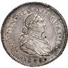 Image 1 : Guatemala, 1 real proclamation medal, Ferdinand VII, 1808, FERDIN variety, no PGA, NGC AU 58.