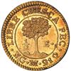 Image 2 : Guatemala (Central American Republic), gold 1/2 escudo, 1825 M, PCGS MS64.