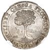 Image 1 : Guatemala (Central American Republic), 8 reales, 1847 A, NGC AU 53.