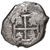 Image 1 : Guatemala, 8 reales, sun-over-mountains (Type II, 1839) countermark on pillars side of a Potosi, Bol