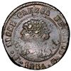 Image 2 : Tegucigalpa, Honduras, provisional 4 reales, 1856 G, rare, NGC AU 58 Brown, finest known in NGC cens