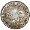 Image 2 : Mexico City, Mexico, "hookneck" 8 reales, 1824 JM, NGC MS 62.
