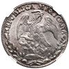 Image 2 : Guanajuato, Mexico, cap-and-rays 8 reales, 1840/30 PJ, NGC MS 62.