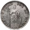 Image 1 : Cuzco, Peru, 8 reales, 1833 BoAr, NGC AU 58.