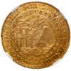 Image 2 : Cuzco, Peru (State of South Peru), gold 8 escudos, 1837 BA, FEDERACION, raised edge-lettering, rare,