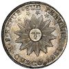 Image 1 : Cuzco, Peru (Republic of South Peru), 8 reales, 1838 MS, CONFEDERACION, NGC MS 61.