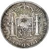 Image 2 : Philippines (under Spain), 8 reales, Ferdinand VII, crowned "F.7.o" countermark (Type V, 1832-4) on 