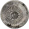 Image 1 : Philippines (under Spain), 8 reales, Ferdinand VII, crowned "F.7.o" countermark (Type V, 1832-4) on 