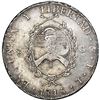 Image 2 : Philippines (under Spain), 8 reales, Isabel II, crowned "Y.II" countermark (Type VI, 1834-37) on an 