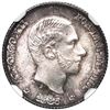 Image 1 : Philippines (under Spain), 10 centavos, Alfonso XII, 1885, NGC MS 66+.