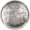 Image 1 : Puerto Rico (under Spain), 5 centavos, Alfonso XIII, 1896 PG-V, NGC MS 66 ("top pop").