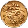 Image 2 : South Africa (under Great Britain), gold sovereign, George V, 1927, NGC MS 63.