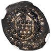 Image 2 : Gerona, Spain, billon dinero, Charles I (1516-56), right-facing bust, mintmark G above shield, NGC A
