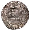 Image 1 : Seville, Spain, cob 4 reales, Philip II, fleur above shield, assayer Gothic D at four o'clock outsid