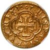 Image 2 : Segovia, Spain, gold milled 1 escudo, Philip III, 1607 C, king's name as PHILIP, NGC MS 65.