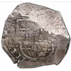 Image 1 : Seville, Spain, cob 8 reales, 1622 D, NGC AU 58, finest known in NGC census.
