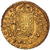 Image 1 : Seville, Spain, gold milled 8 escudos, Philip V, 1703 J, 8-S-8-J in tressure-dimples, NGC AU 58, fin