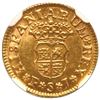 Image 2 : Seville, Spain, gold bust 1/2 escudo, Philip V, 1742 PJ, NGC MS 62.