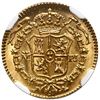 Image 2 : Madrid, Spain, gold bust 1/2 escudo, Charles III, 1778 PJ, NGC MS 64.