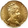 Image 1 : Barcelona, Spain, gold 80 reales, Isabel II, 1846 PS, NGC MS 63.