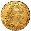 Image 1 : West Indies, imitation Brazil (Rio mint) gold 6400 reis, Maria I and Pedro III, 1784-R, PCGS AU deta