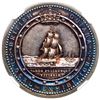 Image 2 : British Guiana, silver medal, Victoria, no date (ca. 1871), local exhibition award, by J.S. and A.B.