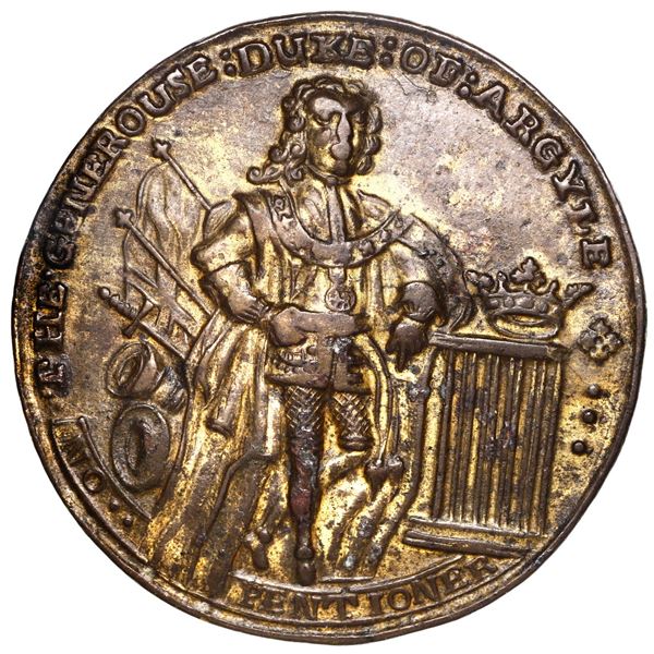 Great Britain, copper alloy Admiral Vernon medal, (ca. 1739), Vernon and Brown / Argyll, rare, ex-Ad