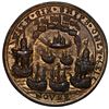 Image 2 : Great Britain, small copper alloy Admiral Vernon medal, 1739, Vernon / Porto Bello, ex-Adams (plate)