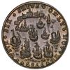Image 2 : Great Britain, small copper alloy Admiral Vernon medal, 1739, Vernon / Porto Bello, ex-Adams.