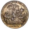 Image 2 : Great Britain, copper alloy Admiral Vernon medal, 1739, Vernon / Porto Bello, ex-Adams (plate).