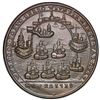 Image 2 : Great Britain, copper alloy Admiral Vernon medal, 1739, Vernon / Porto Bello, ex-Adams (plate).