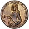 Image 1 : Great Britain, copper alloy Admiral Vernon medal, 1739, Vernon / Porto Bello, ex-Adams (plate), ex-C