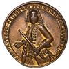 Image 1 : Great Britain, small copper alloy Admiral Vernon medal, 1739, Vernon / Porto Bello, ex-Adams, ex-Cha