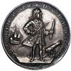 Image 1 : Great Britain, silver Admiral Vernon medal, 1739, Vernon with ship and cannon / Porto Bello, rare, e