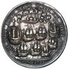 Image 2 : Great Britain, silver Admiral Vernon medal, 1739, Vernon with ship and cannon / Porto Bello, rare, e