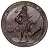Image 1 : Great Britain, copper alloy Admiral Vernon medal, 1739, Vernon with ship and cannon / Porto Bello, e