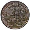 Image 2 : Great Britain, copper alloy Admiral Vernon medal, 1739, Vernon with ship and cannon / Porto Bello, e